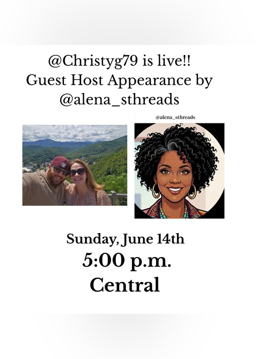 Tops - $18 & Under Share Show- @alena_sthreads. June 14th. Be Kind Weekly Highlights